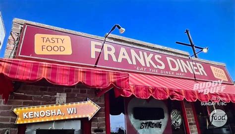 Franks diner - Franks Diner is a Jerry O'Mahony Diner Company lunch car diner in Kenosha, Wisconsin. Notable features. The diner seats 55 patrons and is known for the numerous slogans posted on the walls, such as "Order what you want, eat what you get." The diner's signature dish is the Garbage Plate, which consists of a large …